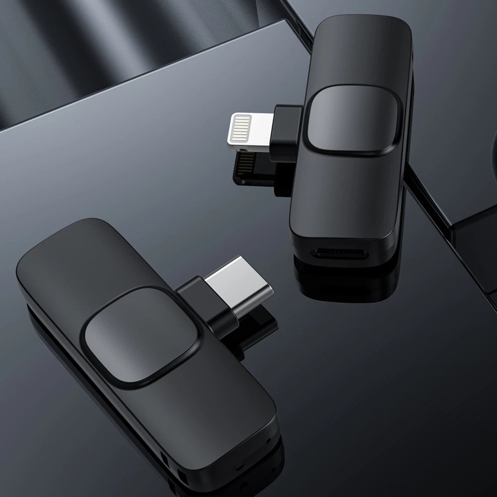 Microphone sans fil pour iPhone et Android