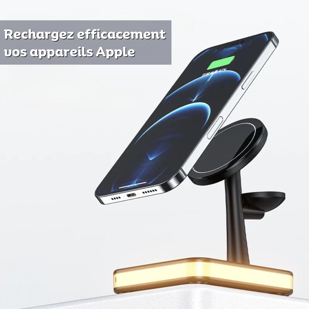 Chargeur Sans Fil 3-en-1 - MagDock