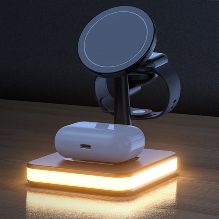 Chargeur Sans Fil 3-en-1 - MagDock