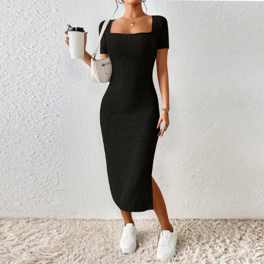 Robe Élégante en Maille Sophie