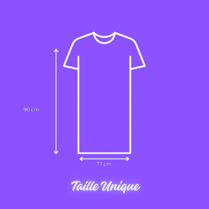 Robe de nuit décontractée - Douce et légère