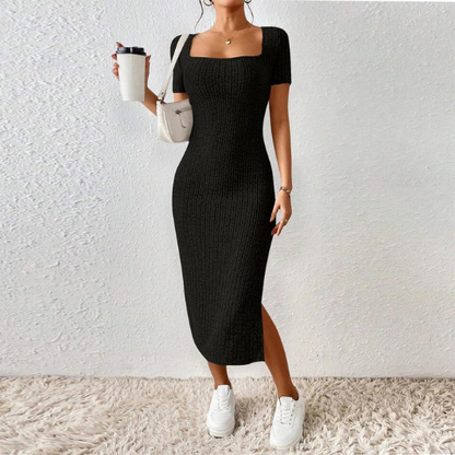 Robe Élégante en Maille Sophie