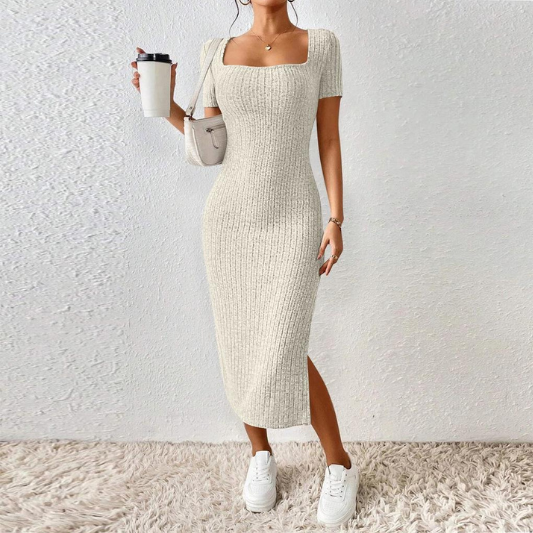 Robe Élégante en Maille Sophie