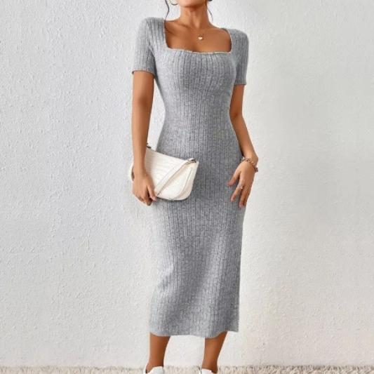 Robe Élégante en Maille Sophie