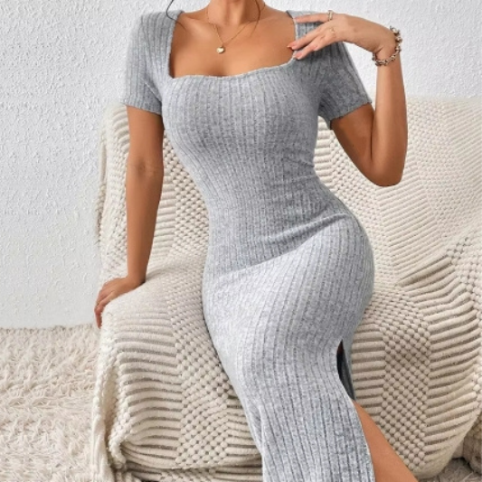 Robe Élégante en Maille Sophie