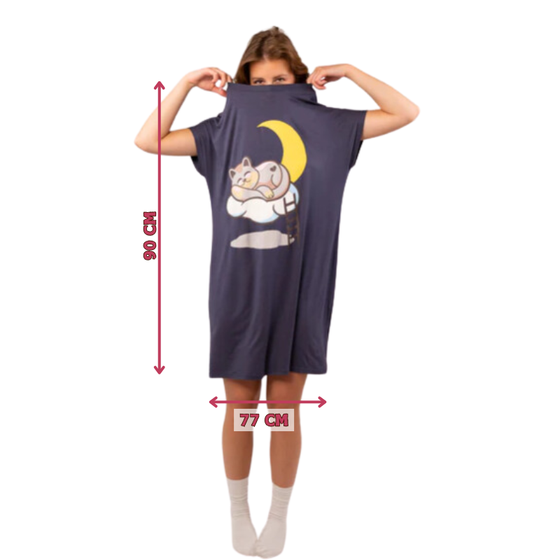 Robe de nuit décontractée - Douce et légère
