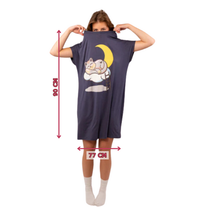 Robe de nuit décontractée - Douce et légère