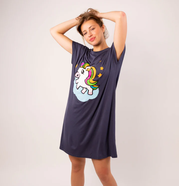 Robe de nuit décontractée - Douce et légère