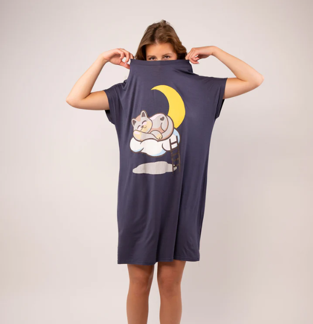 Robe de nuit décontractée - Douce et légère